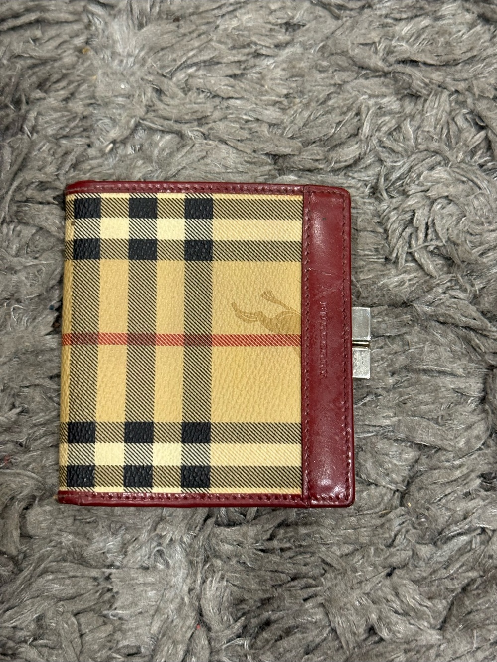 Burberry Nova Check Compact Wallet